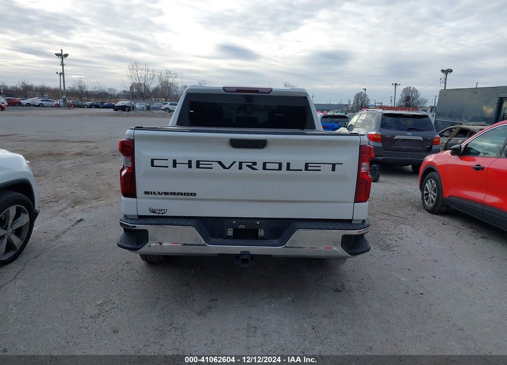 2023 CHEVROLET SILVERADO 1500 4WD SHORT BED WT VIN: 3GCPDAEK8PG101733