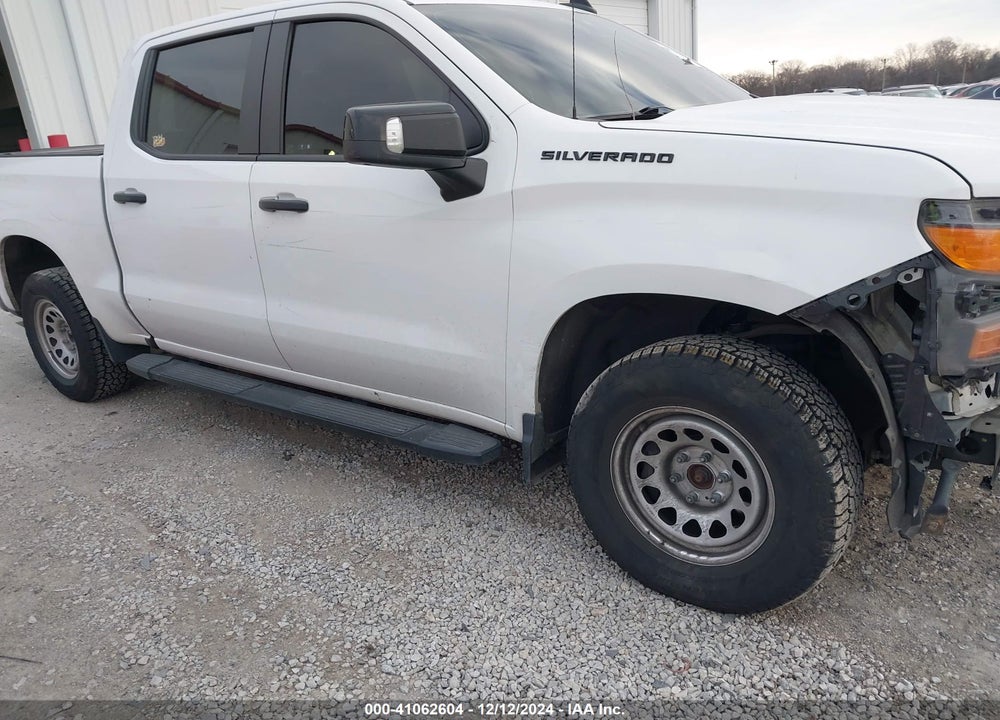 2023 CHEVROLET SILVERADO 1500 4WD SHORT BED WT VIN: 3GCPDAEK8PG101733