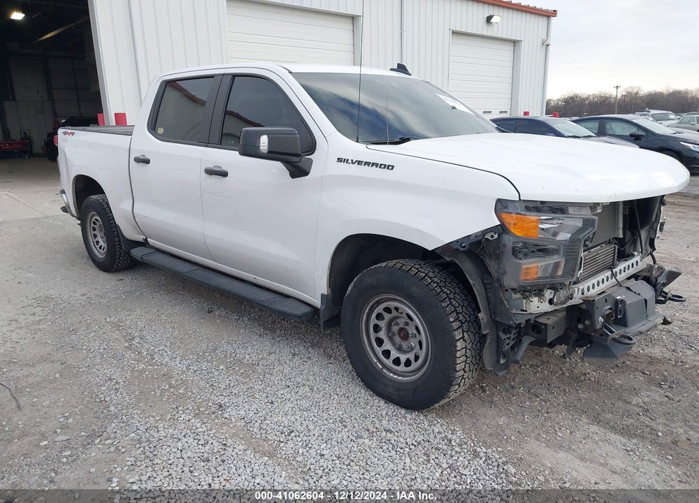 2023 CHEVROLET SILVERADO 1500 4WD SHORT BED WT VIN: 3GCPDAEK8PG101733