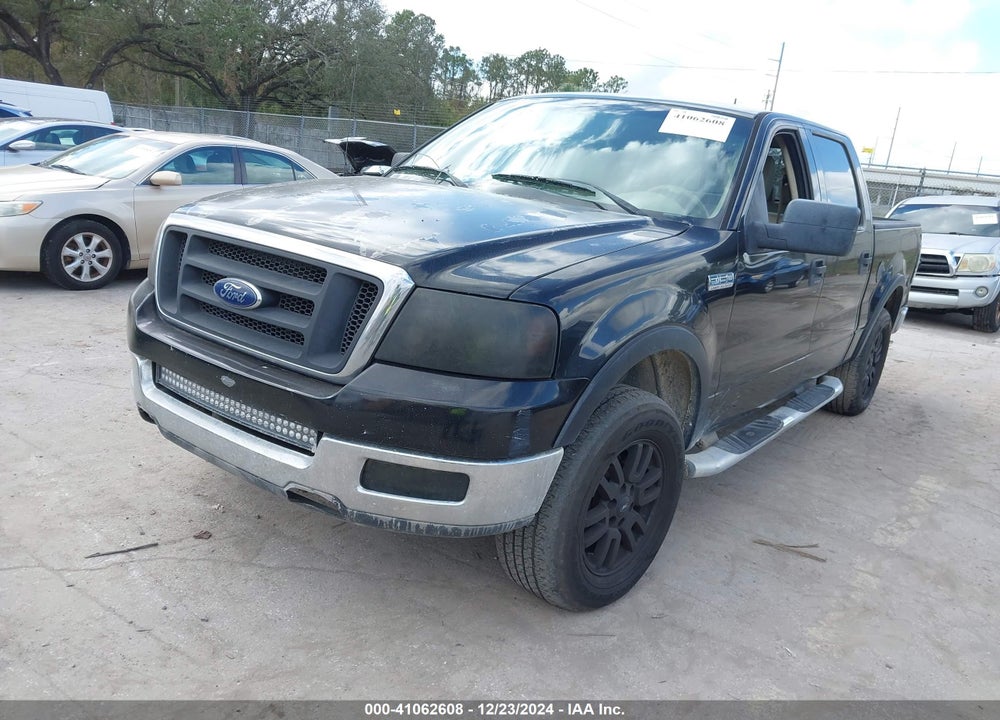 2004 FORD F-150 LARIAT/XLT VIN: 1FTPW12594KC93385