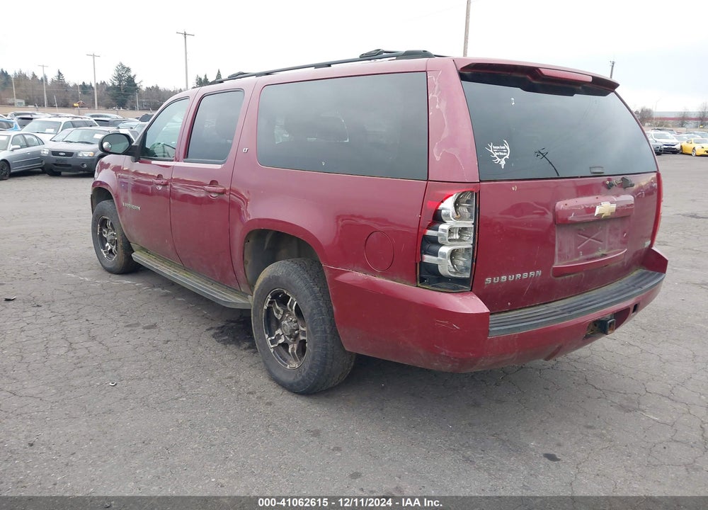 2007 CHEVROLET SUBURBAN 1500 LT VIN: 1GNFK16377J209128