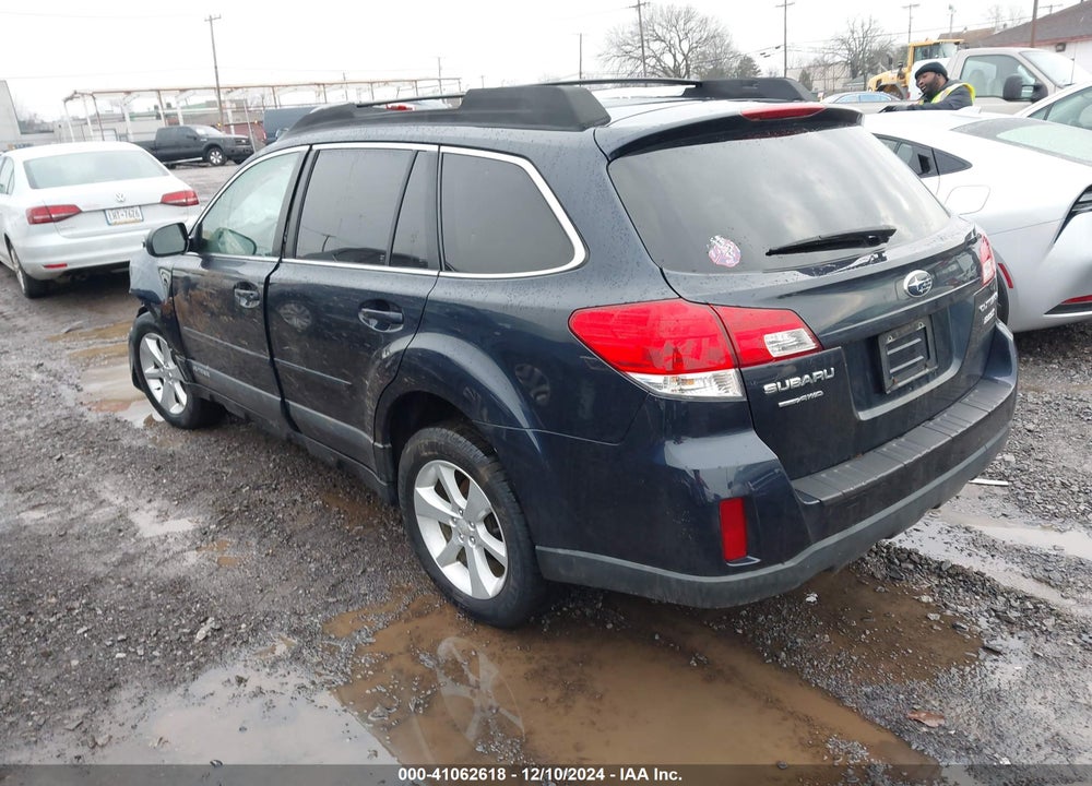 2013 SUBARU OUTBACK 2.5I PREMIUM VIN: 4S4BRBCCXD3244836
