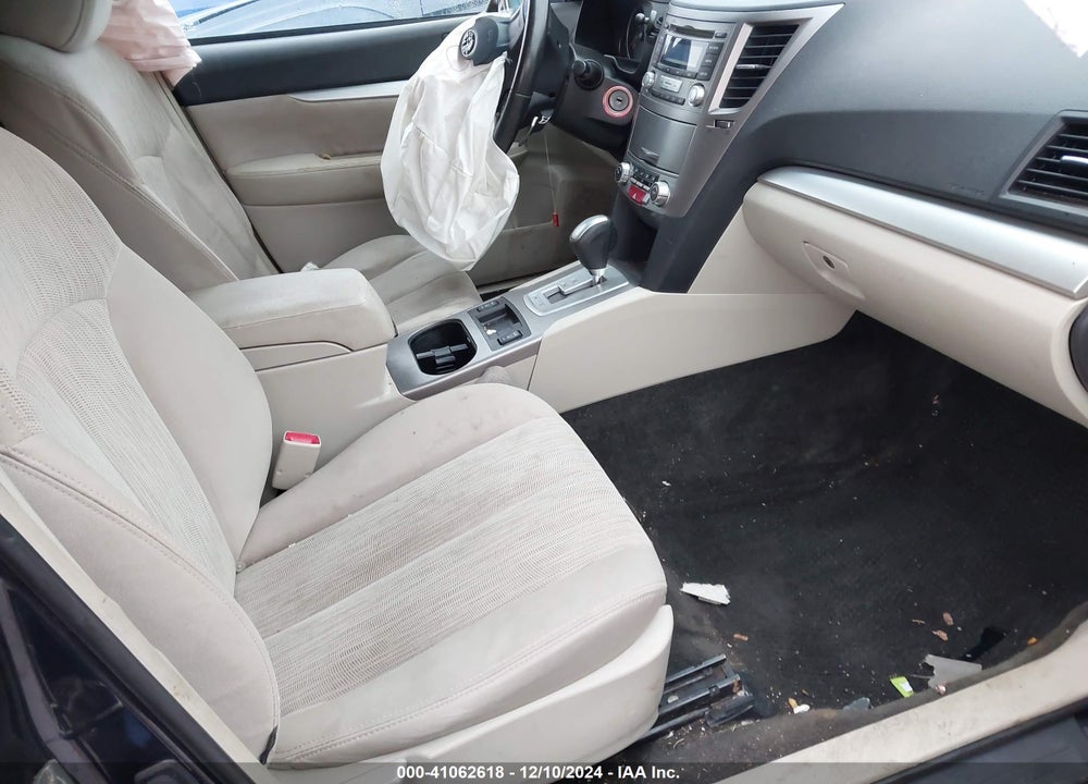 2013 SUBARU OUTBACK 2.5I PREMIUM VIN: 4S4BRBCCXD3244836