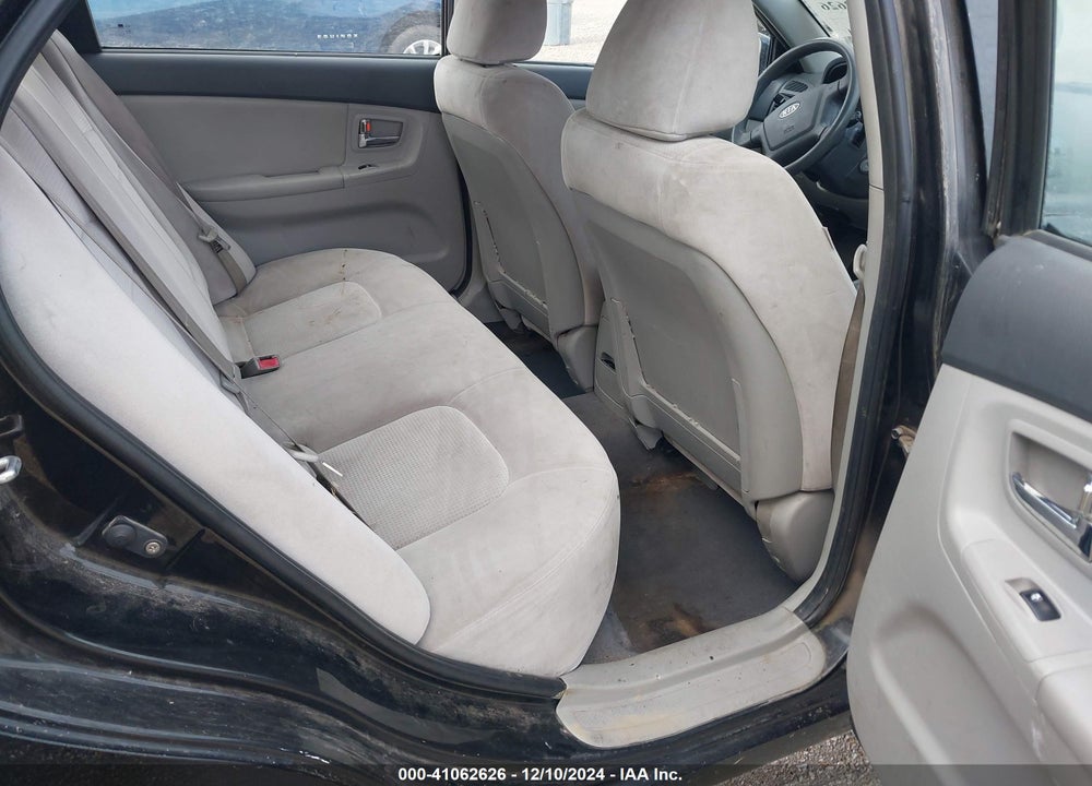 2008 KIA SPECTRA VIN: KNAFE121085500310