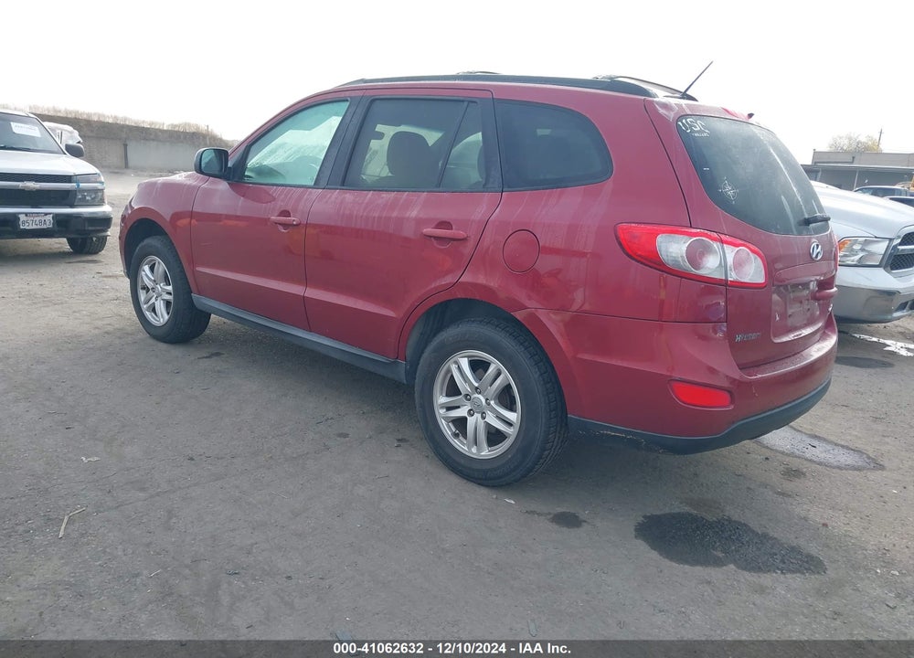 2011 HYUNDAI SANTA FE GLS VIN: 5XYZG3ABXBG022783