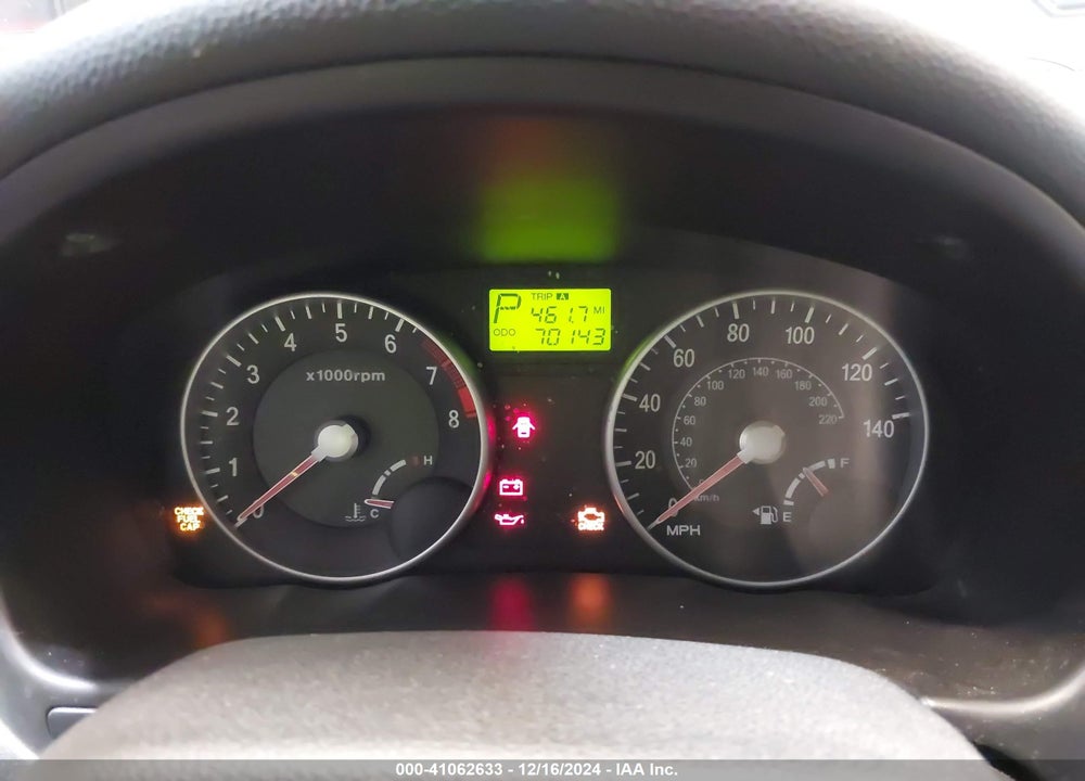 2007 HYUNDAI ACCENT VIN: KMHCN36C67U026540