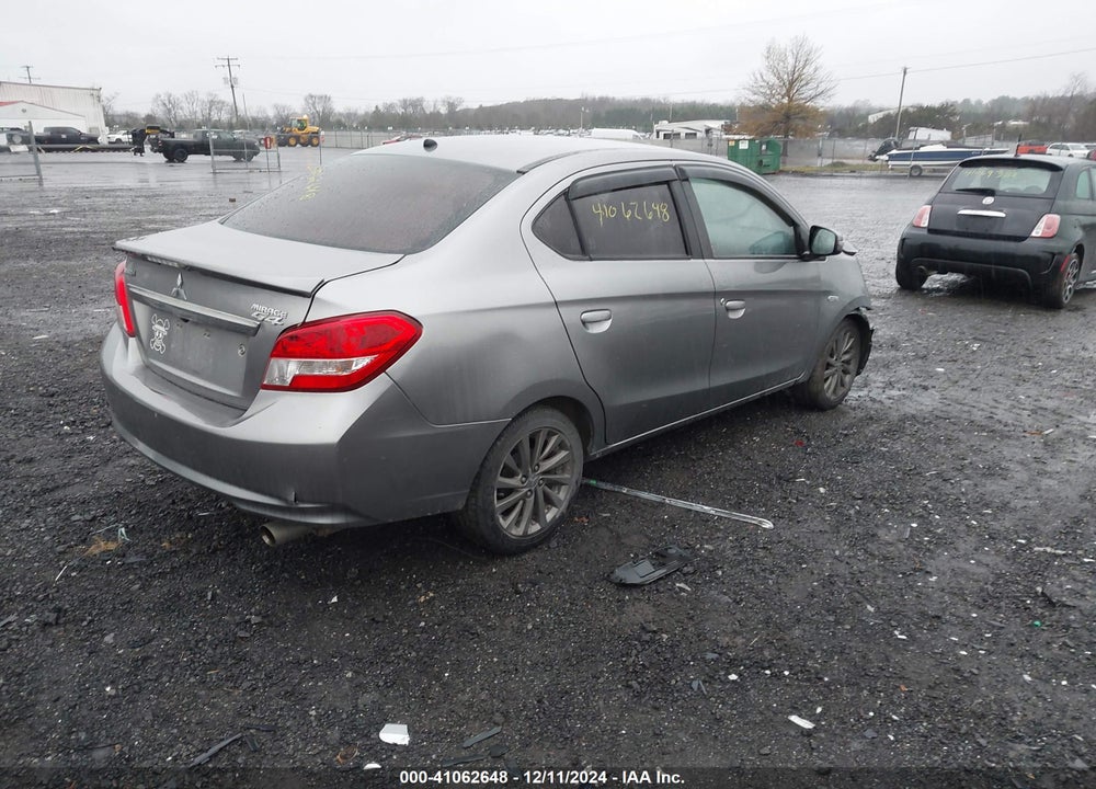 2017 MITSUBISHI MIRAGE G4 SE VIN: ML32F4FJ6HHF11584