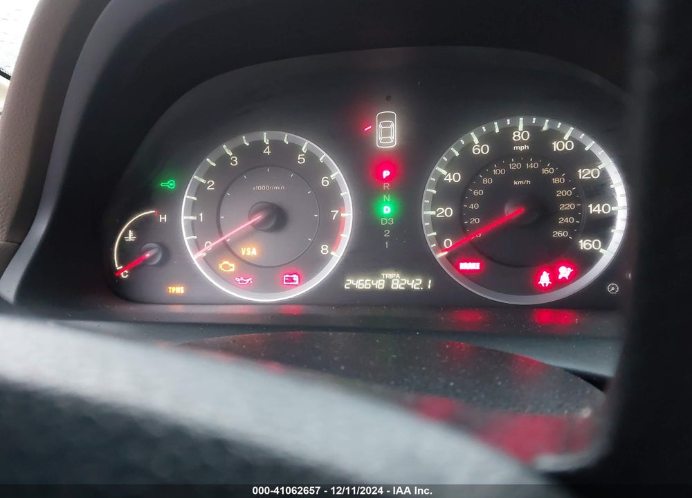 2009 HONDA ACCORD 2.4 LX VIN: 1HGCP26339A010424