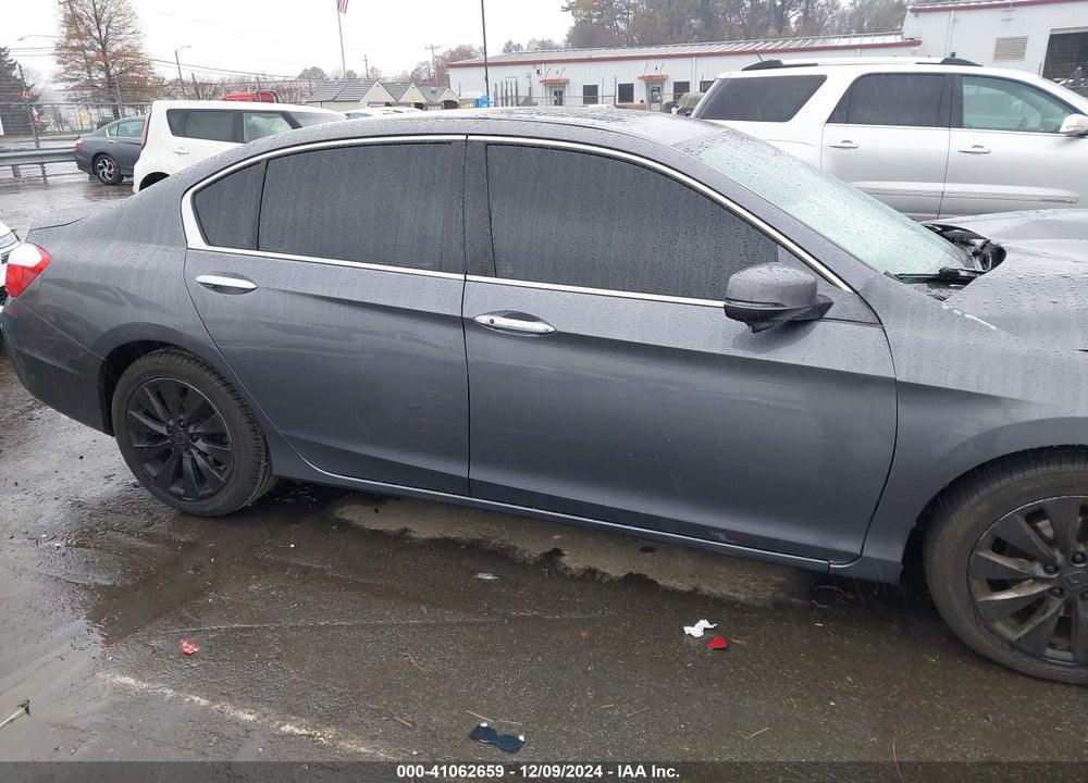 2014 HONDA ACCORD EX-L V-6 VIN: 1HGCR3F85EA029322