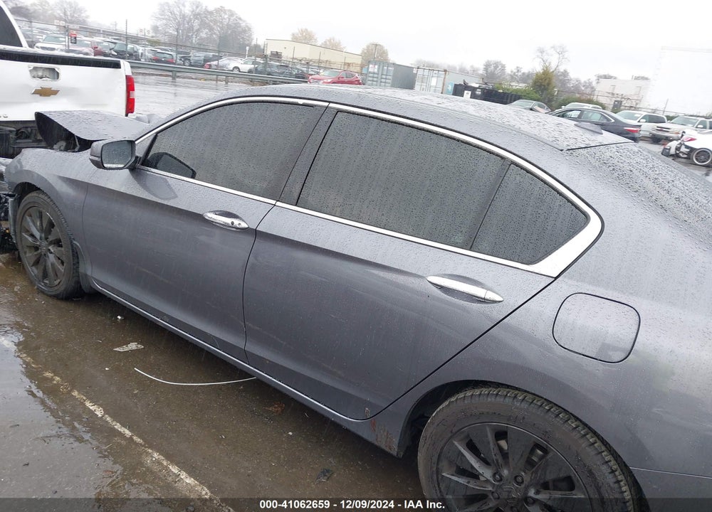 2014 HONDA ACCORD EX-L V-6 VIN: 1HGCR3F85EA029322