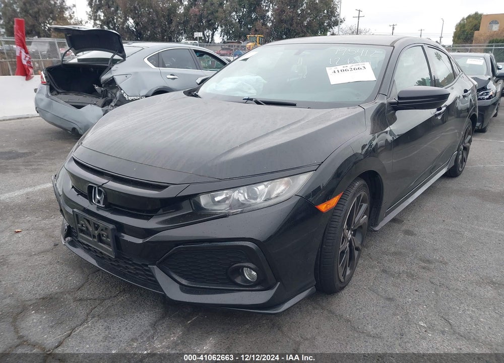 2018 HONDA CIVIC SPORT VIN: SHHFK7H40JU428317