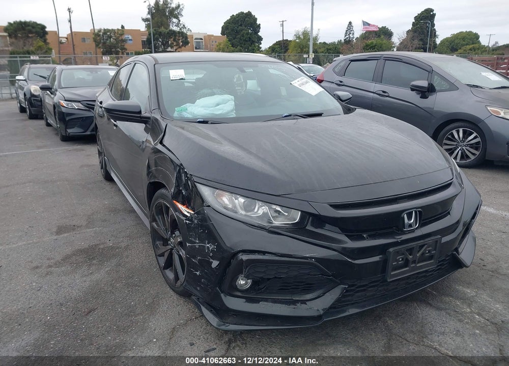 2018 HONDA CIVIC SPORT VIN: SHHFK7H40JU428317