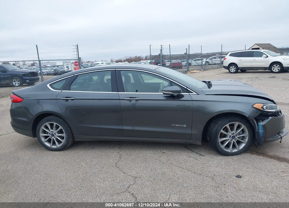 2017 FORD FUSION HYBRID SE VIN: 3FA6P0LU4HR264926