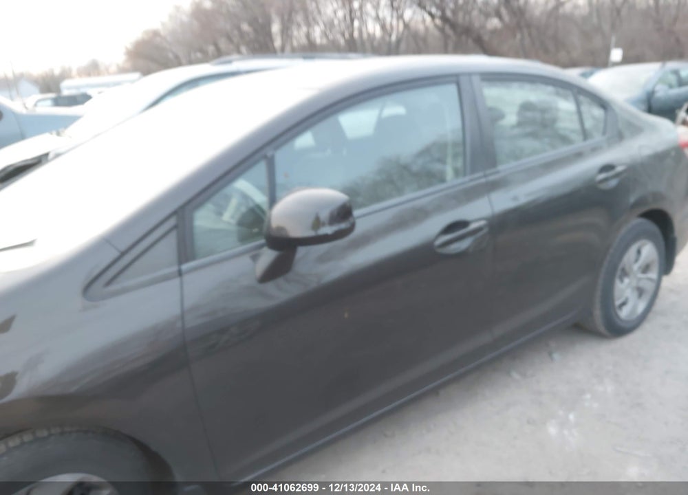 2013 HONDA CIVIC LX VIN: 19XFB2F54DE068141