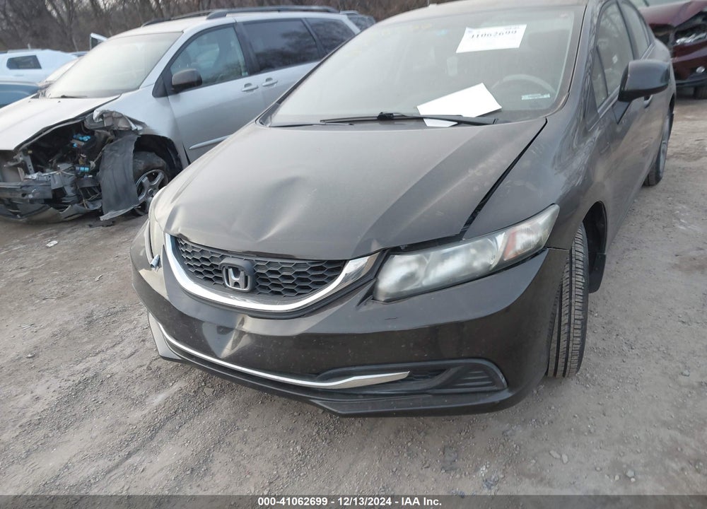 2013 HONDA CIVIC LX VIN: 19XFB2F54DE068141