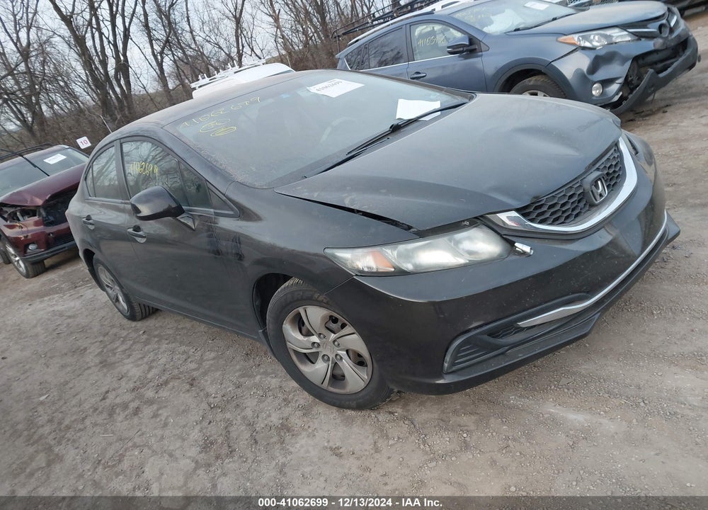 2013 HONDA CIVIC LX VIN: 19XFB2F54DE068141