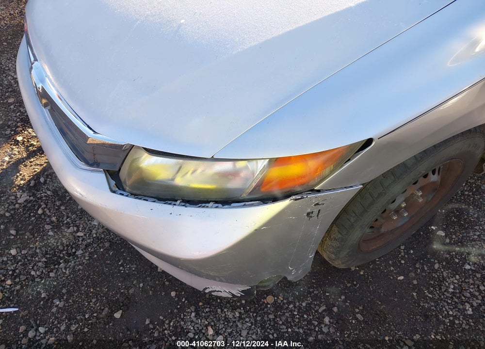2012 HONDA CIVIC LX VIN: 19XFB2F55CE062282