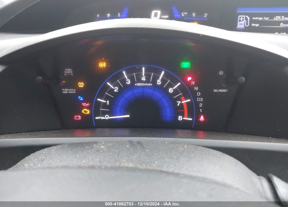 2012 HONDA CIVIC LX VIN: 19XFB2F55CE062282