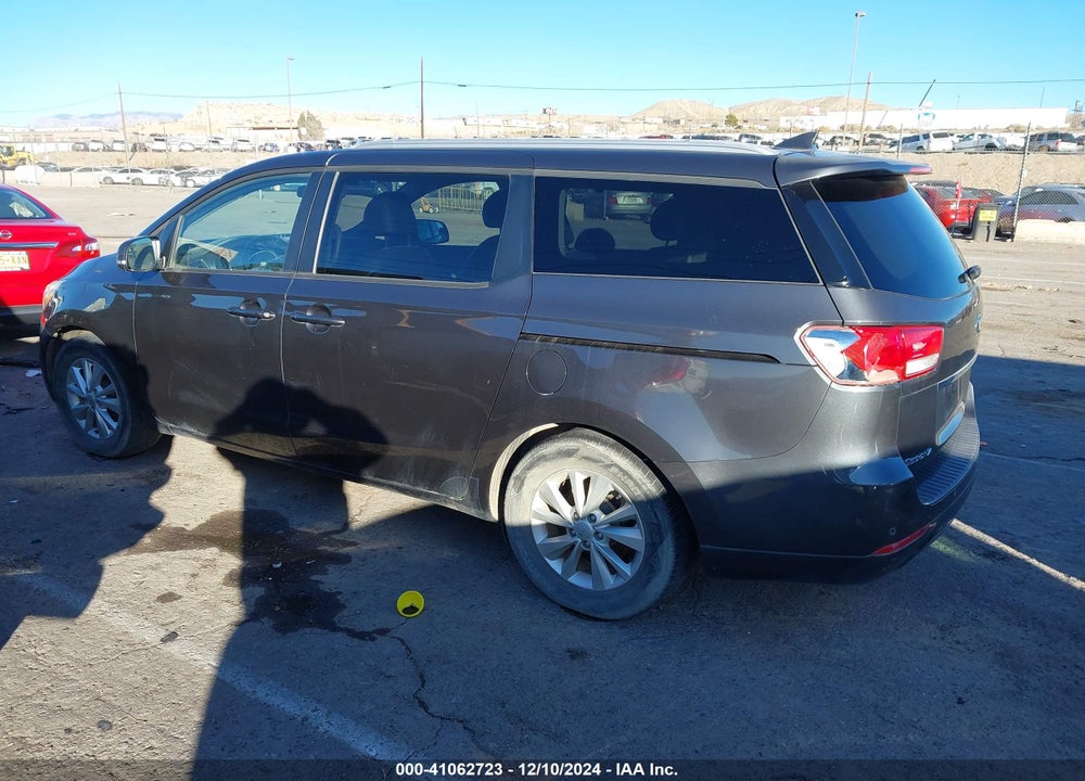 2017 KIA SEDONA LX VIN: KNDMB5C1XH6234376