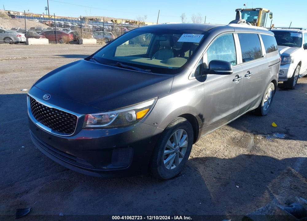 2017 KIA SEDONA LX VIN: KNDMB5C1XH6234376