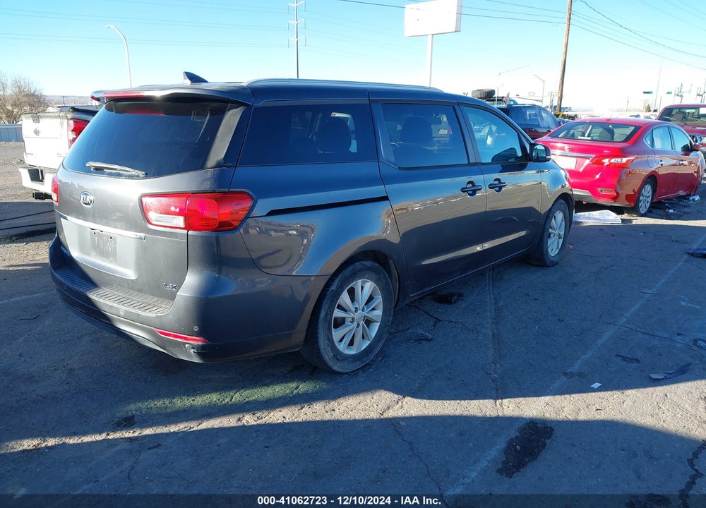 2017 KIA SEDONA LX VIN: KNDMB5C1XH6234376
