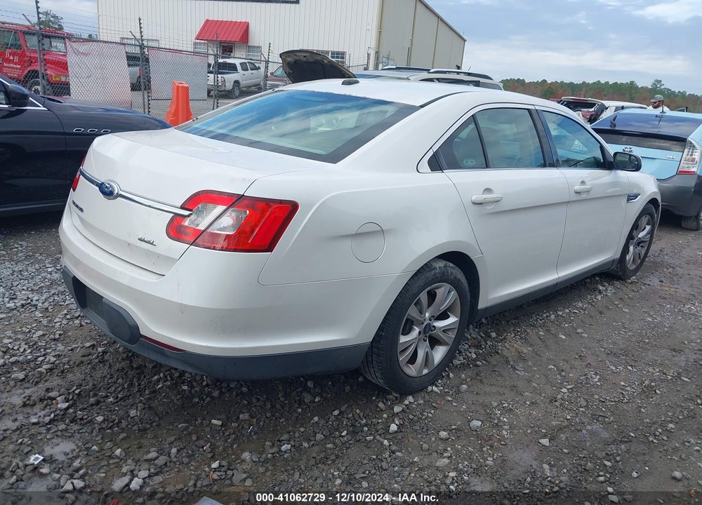 2012 FORD TAURUS SEL VIN: 1FAHP2EWXCG122311