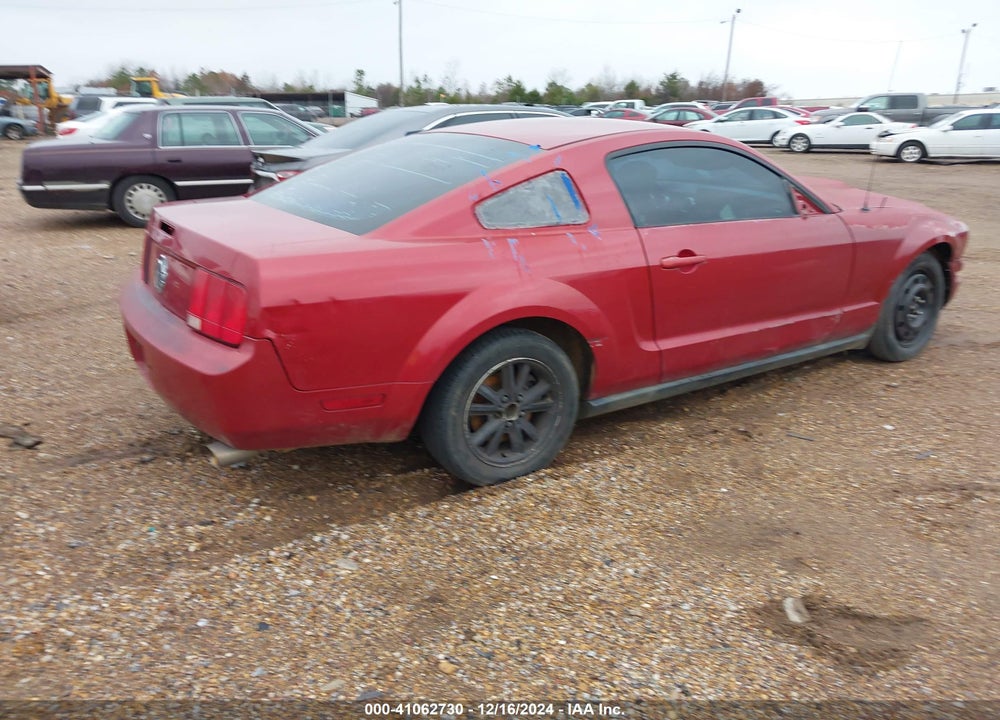 2008 FORD MUSTANG V6 DELUXE/V6 PREMIUM VIN: 1ZVHT80NX85169443