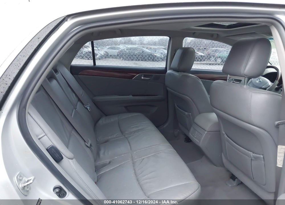 2010 TOYOTA AVALON LIMITED VIN: 4T1BK3DB9AU357876