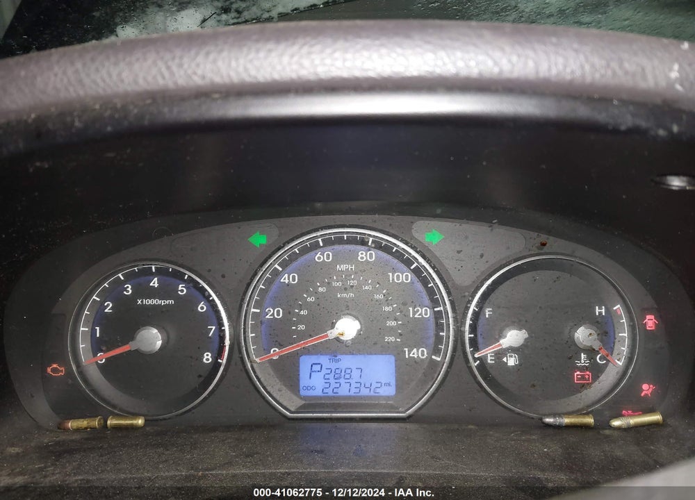 2011 HYUNDAI SANTA FE GLS VIN: 5XYZG3AB9BG035847