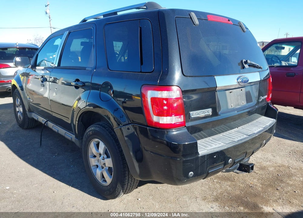 2009 FORD ESCAPE HYBRID LIMITED VIN: 1FMCU49399KA25093