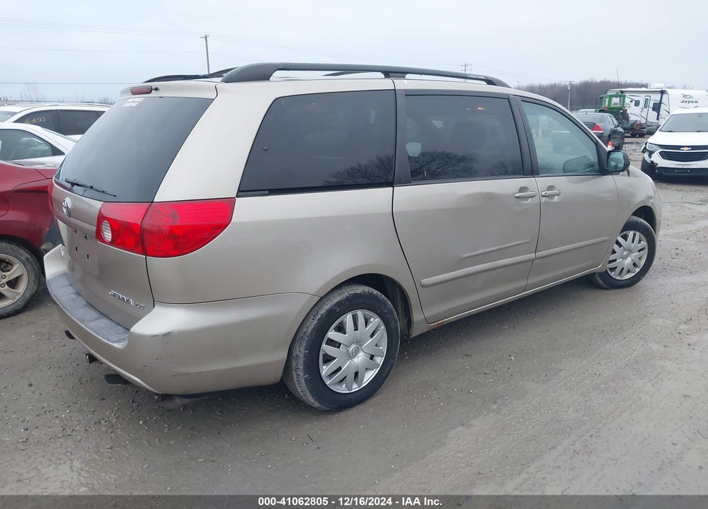 2006 TOYOTA SIENNA LE VIN: 5TDZA23C66S459139