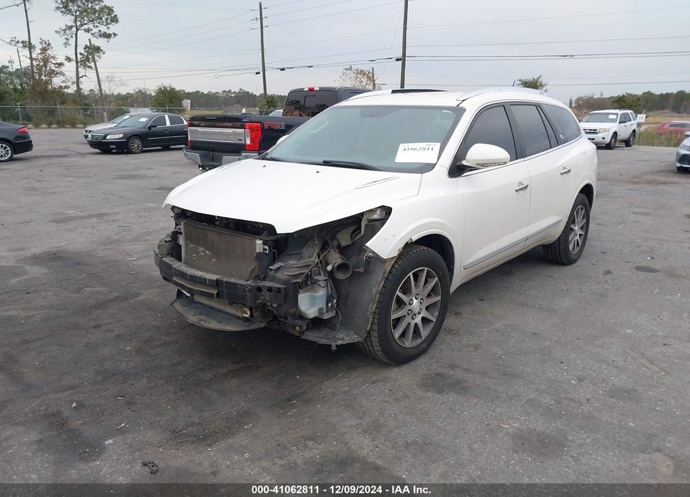 2015 BUICK ENCLAVE LEATHER VIN: 5GAKRBKD7FJ148838