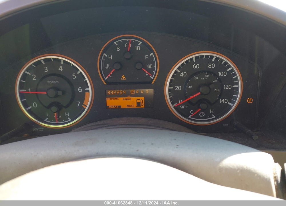 2011 NISSAN TITAN SV VIN: 1N6BA0ED3BN320725