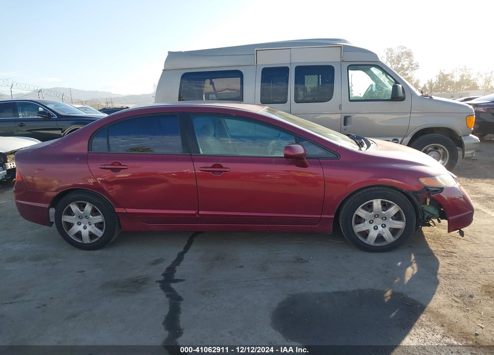 2006 HONDA CIVIC LX VIN: 1HGFA16516L061009