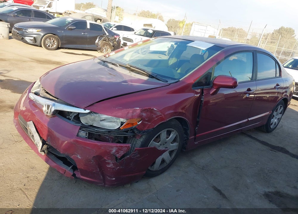 2006 HONDA CIVIC LX VIN: 1HGFA16516L061009