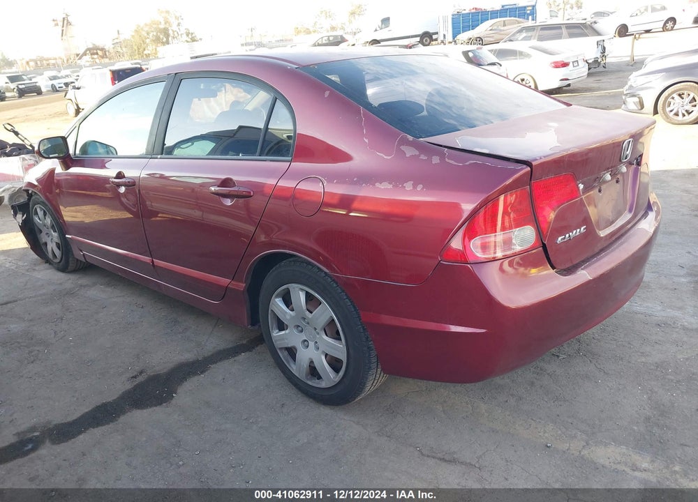 2006 HONDA CIVIC LX VIN: 1HGFA16516L061009