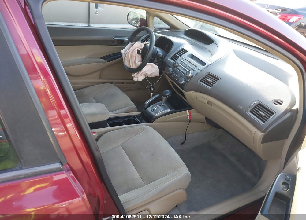 2006 HONDA CIVIC LX VIN: 1HGFA16516L061009