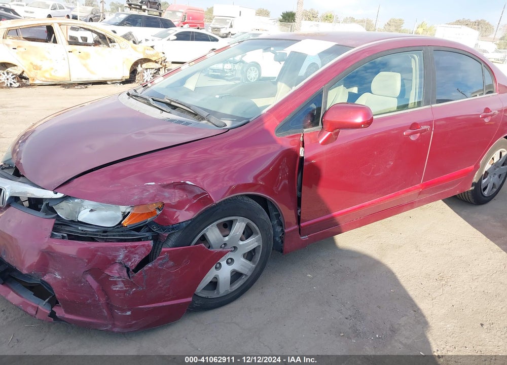 2006 HONDA CIVIC LX VIN: 1HGFA16516L061009