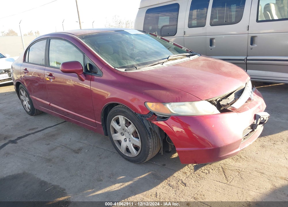 2006 HONDA CIVIC LX VIN: 1HGFA16516L061009