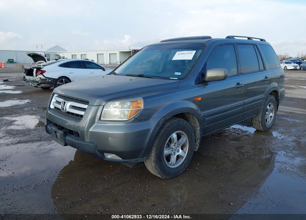 2007 HONDA PILOT EX-L VIN: 5FNYF28617B008464