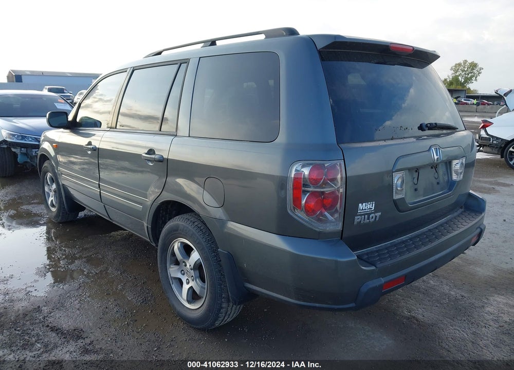 2007 HONDA PILOT EX-L VIN: 5FNYF28617B008464