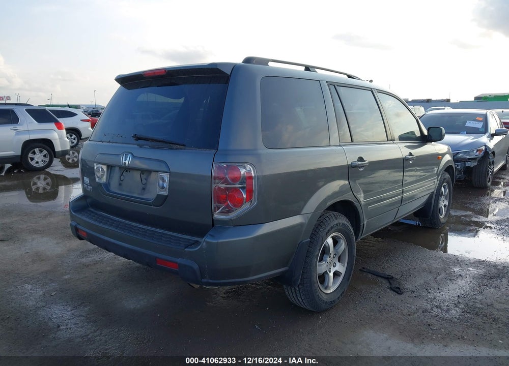 2007 HONDA PILOT EX-L VIN: 5FNYF28617B008464