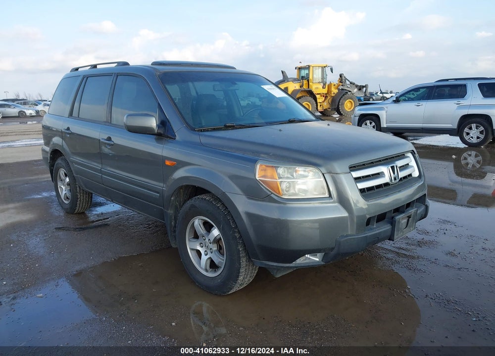 2007 HONDA PILOT EX-L VIN: 5FNYF28617B008464
