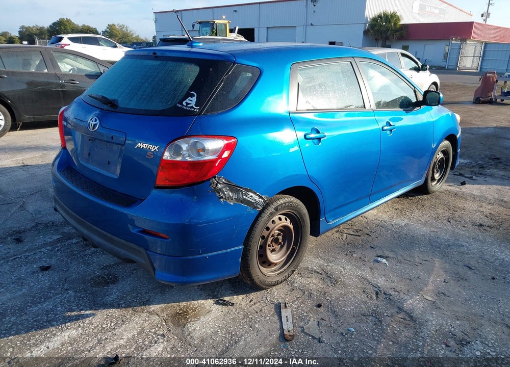 2009 TOYOTA MATRIX S VIN: 2T1KE40E39C025264