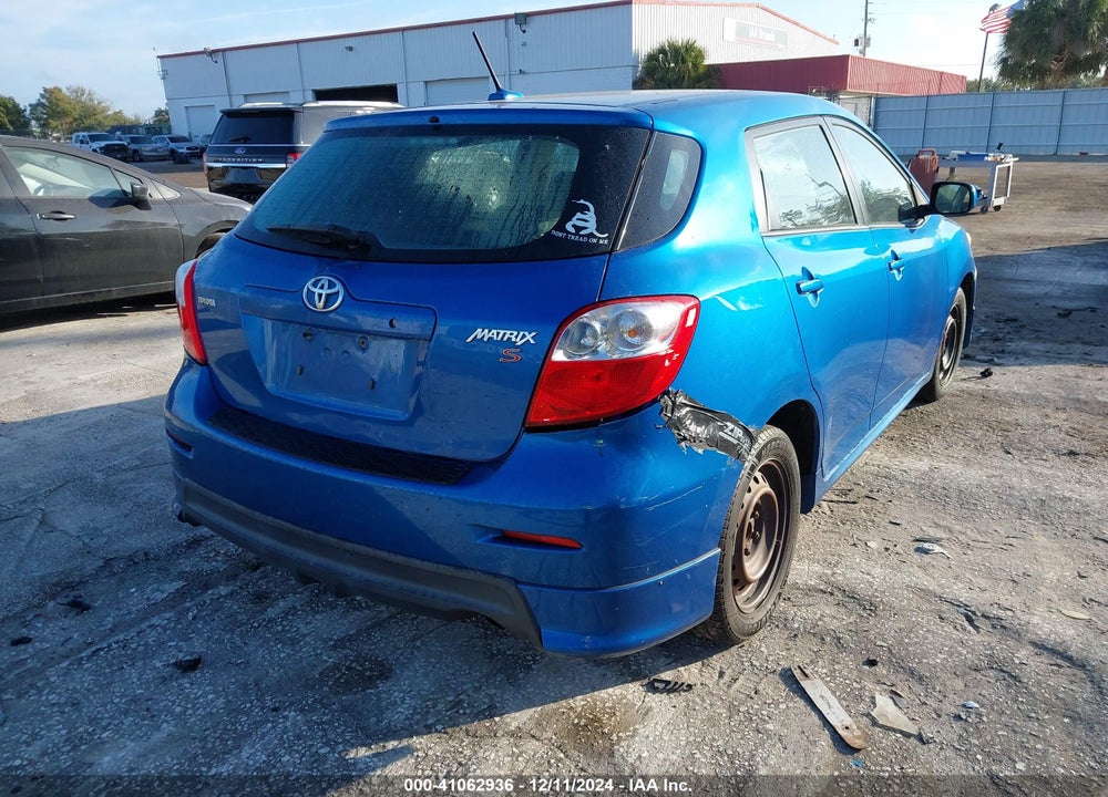 2009 TOYOTA MATRIX S VIN: 2T1KE40E39C025264