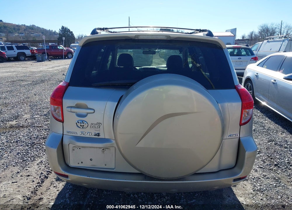 2008 TOYOTA RAV4 LIMITED VIN: JTMBD31V586073110