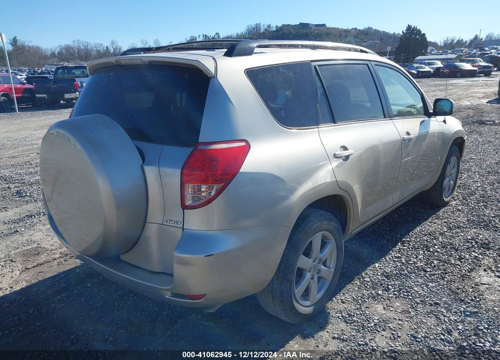 2008 TOYOTA RAV4 LIMITED VIN: JTMBD31V586073110