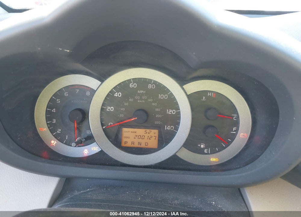 2008 TOYOTA RAV4 LIMITED VIN: JTMBD31V586073110