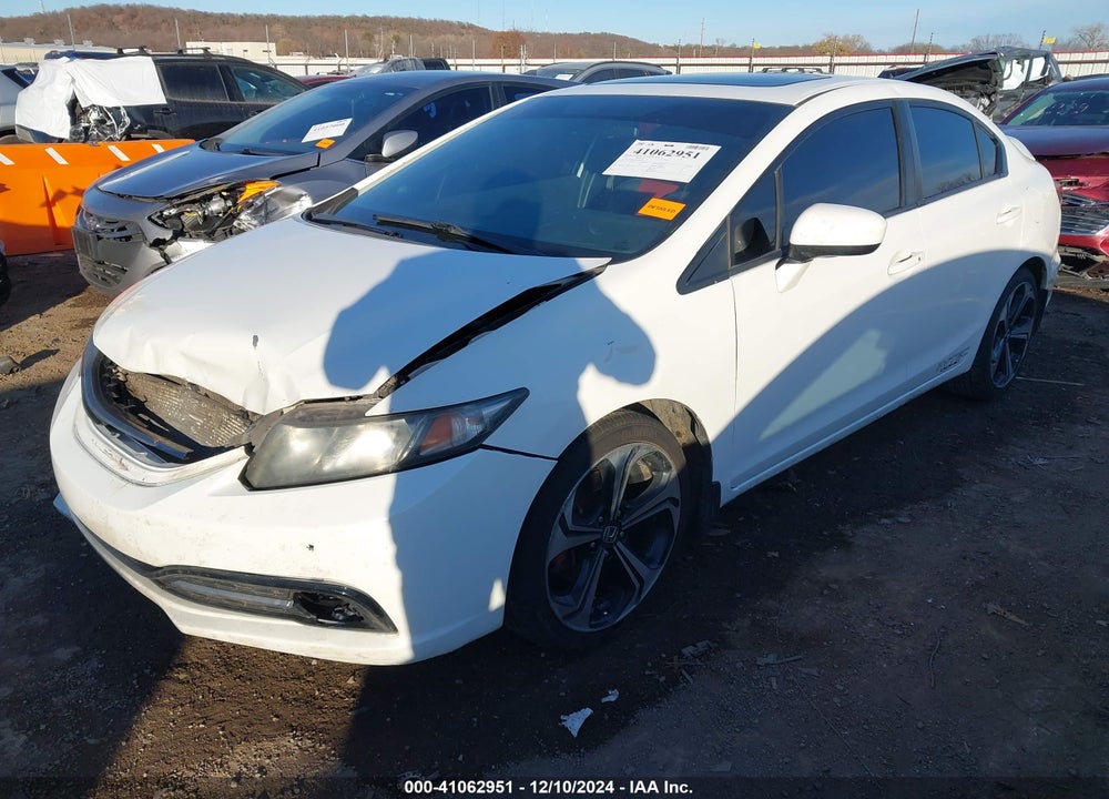 2015 HONDA CIVIC SI VIN: 2HGFB6E53FH700516