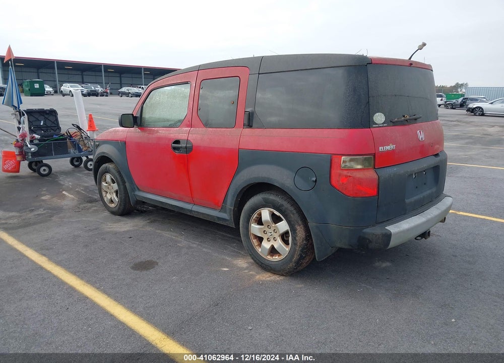 2005 HONDA ELEMENT EX VIN: 5J6YH28685L019895